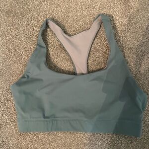 Outdoor Voices Racerback Sports Bra Teal